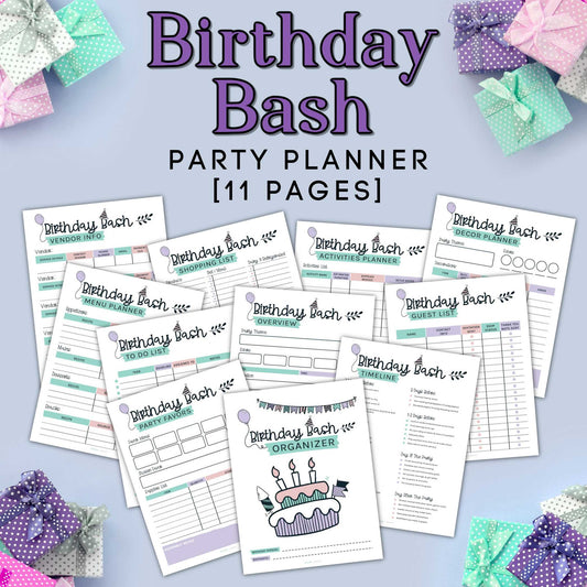 Birthday Binder